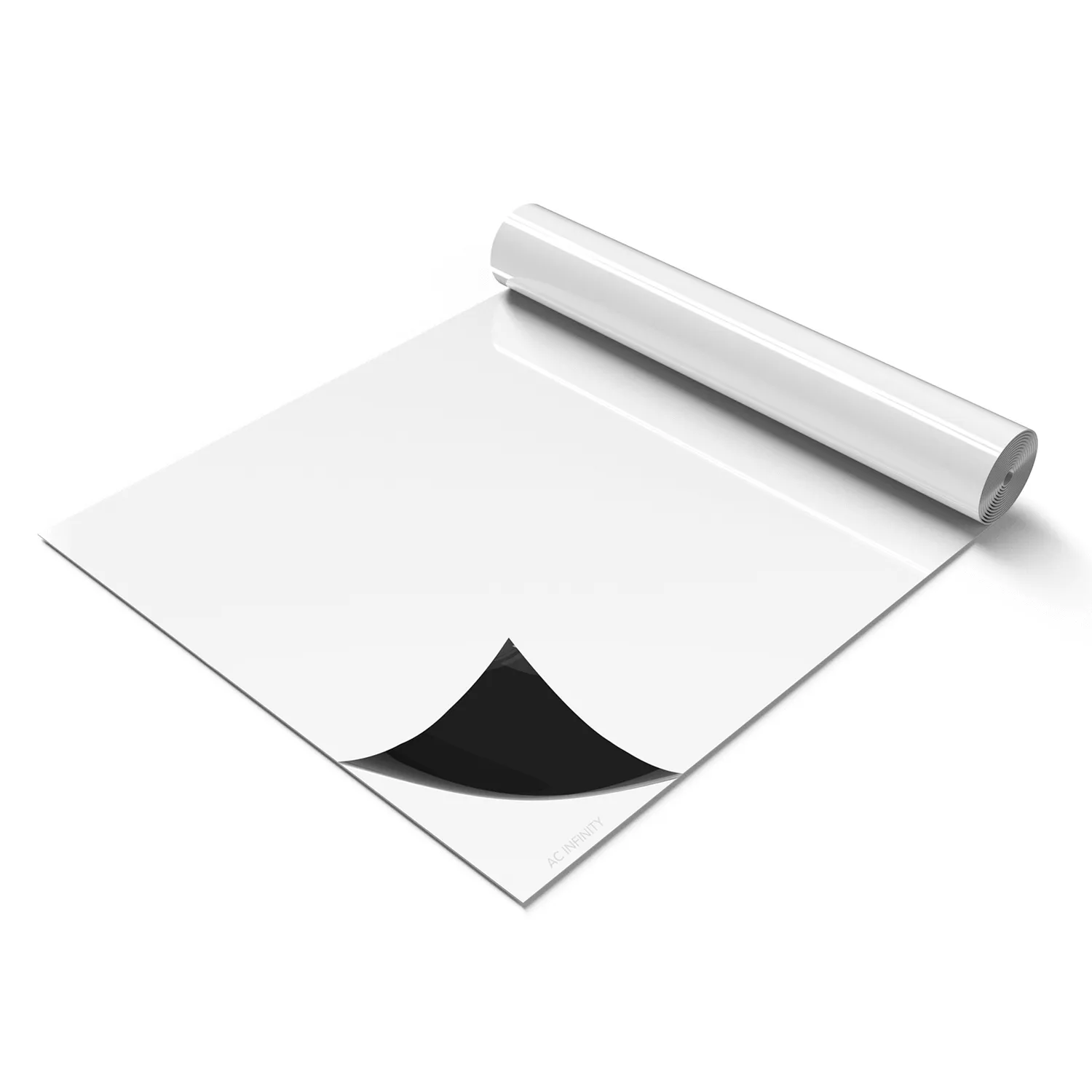 AC Infinity Black and White Panda Film, Waterproof Reflective Sheet, 10 x 100 ft.