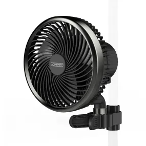 AC Infinity CLOUDRAY A9, Grow Tent Clip Fan 9" with 10 Speeds, EC-Motor, Manual Swivel