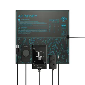 AC Infinity SUNCORE T5, Seedling Heat Mat, Digital Thermostat with Heat Controller, 20" x 20.75"