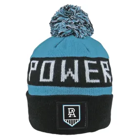 AFL Bar Beanie - Port Adelaide Power - Winter Hat - Adult - OSFM