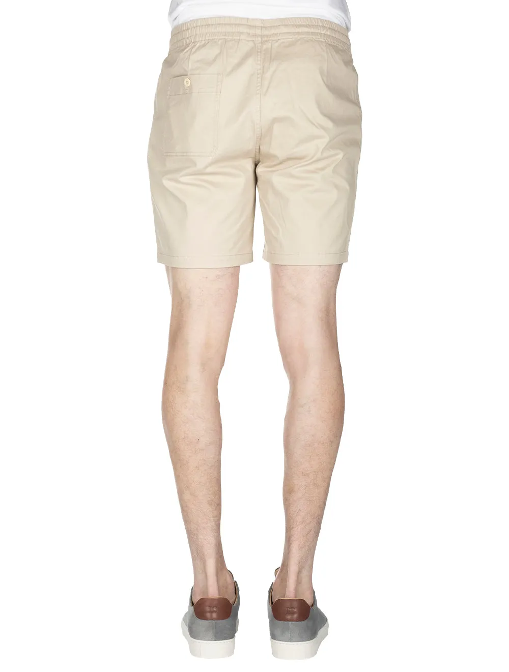 Allister Draw String Logo Shorts Dry Sand