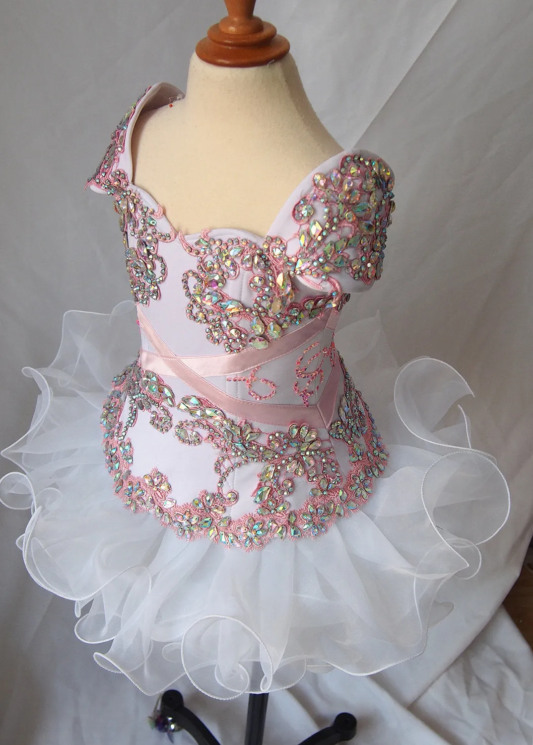 Alluring Infant/toddler/baby/children/kids Girl's gorgeous Pageant Dress 1--4T G167A