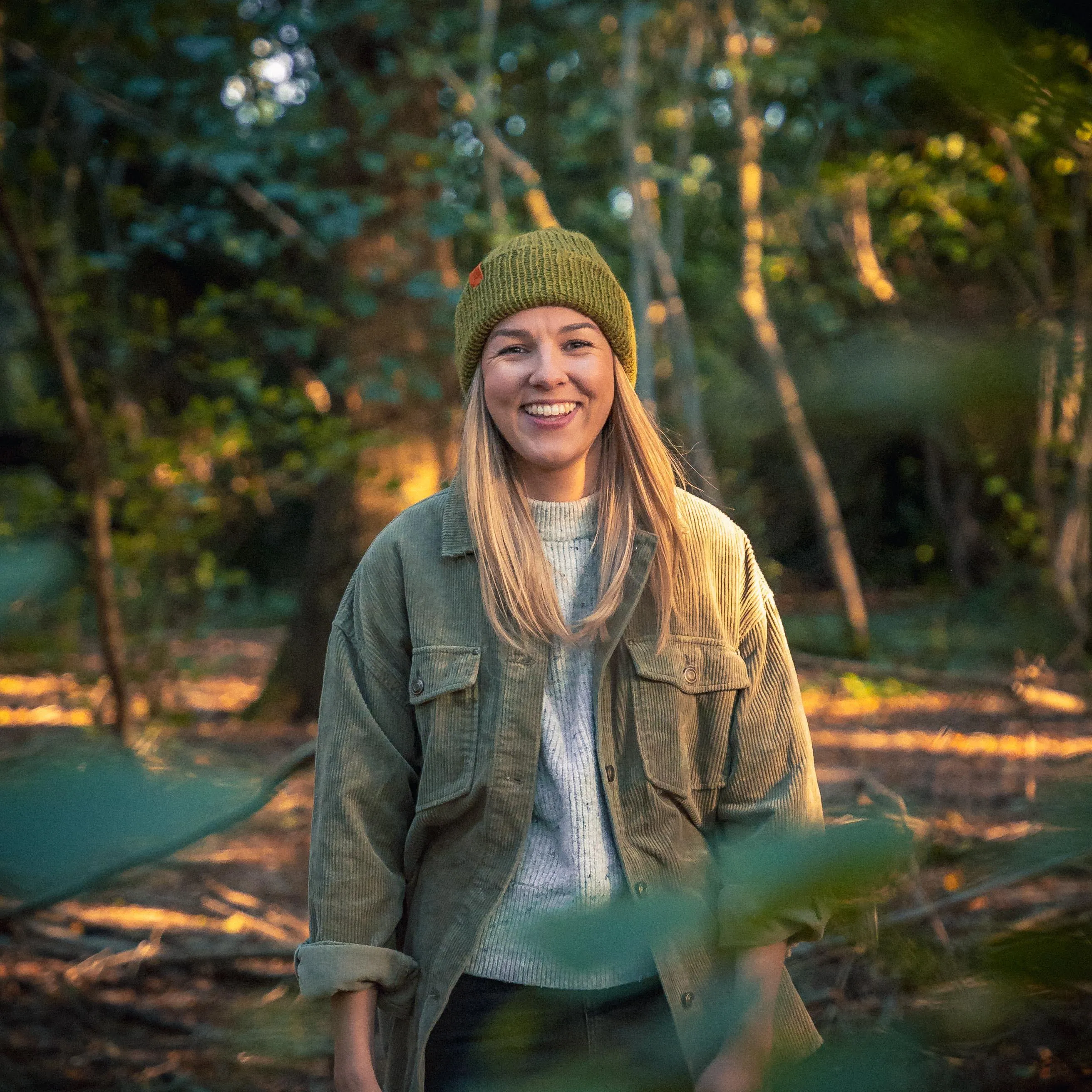 Alpaca Wool Beanie Hat - Rust Mix