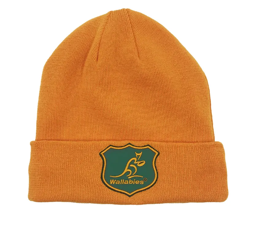 ARU 2023 Match Day Beanie - Wallabies - Hat - One Size - ASICS