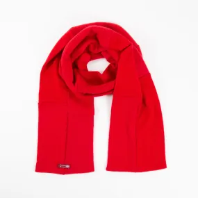 Block Red Cashmere Scarf