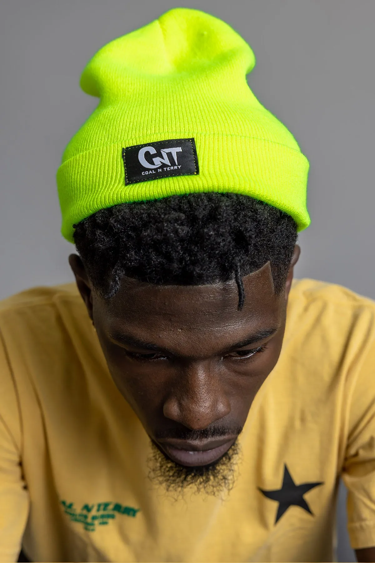 CNT BEANIE HAT- NEON GREEN