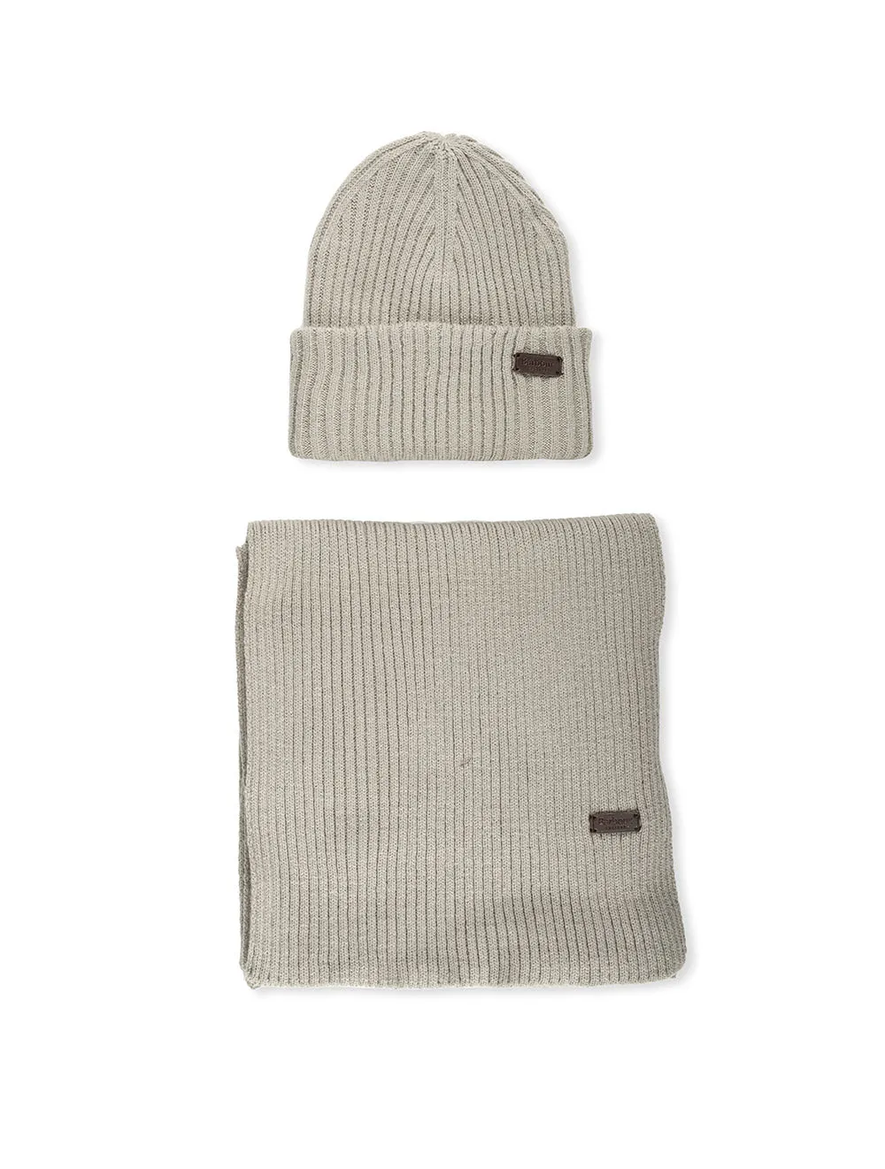 Crimdon Beanie & Scarf Grey