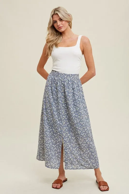 Daisy Floral Skirt