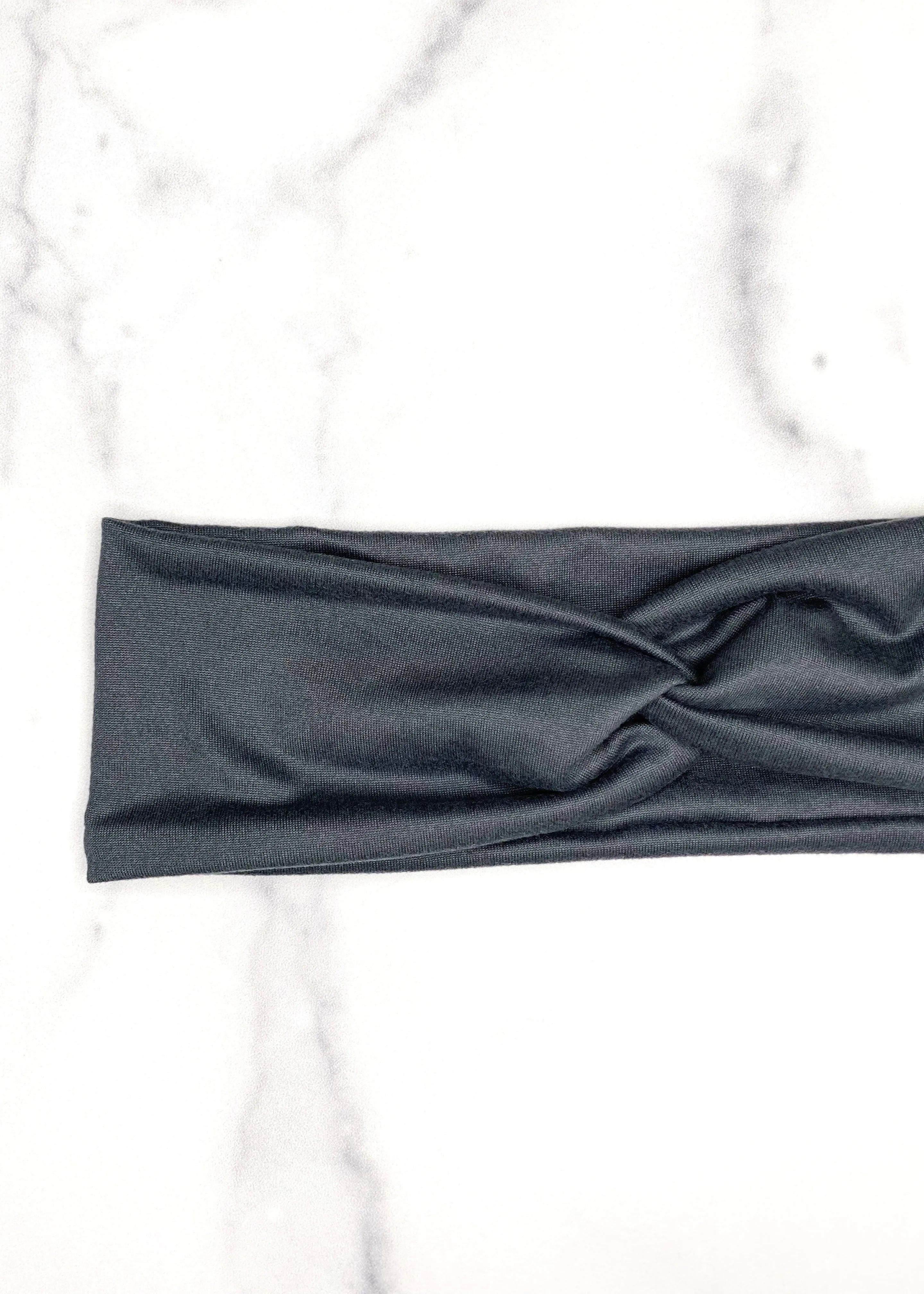 Dark Gray Infinity Headband