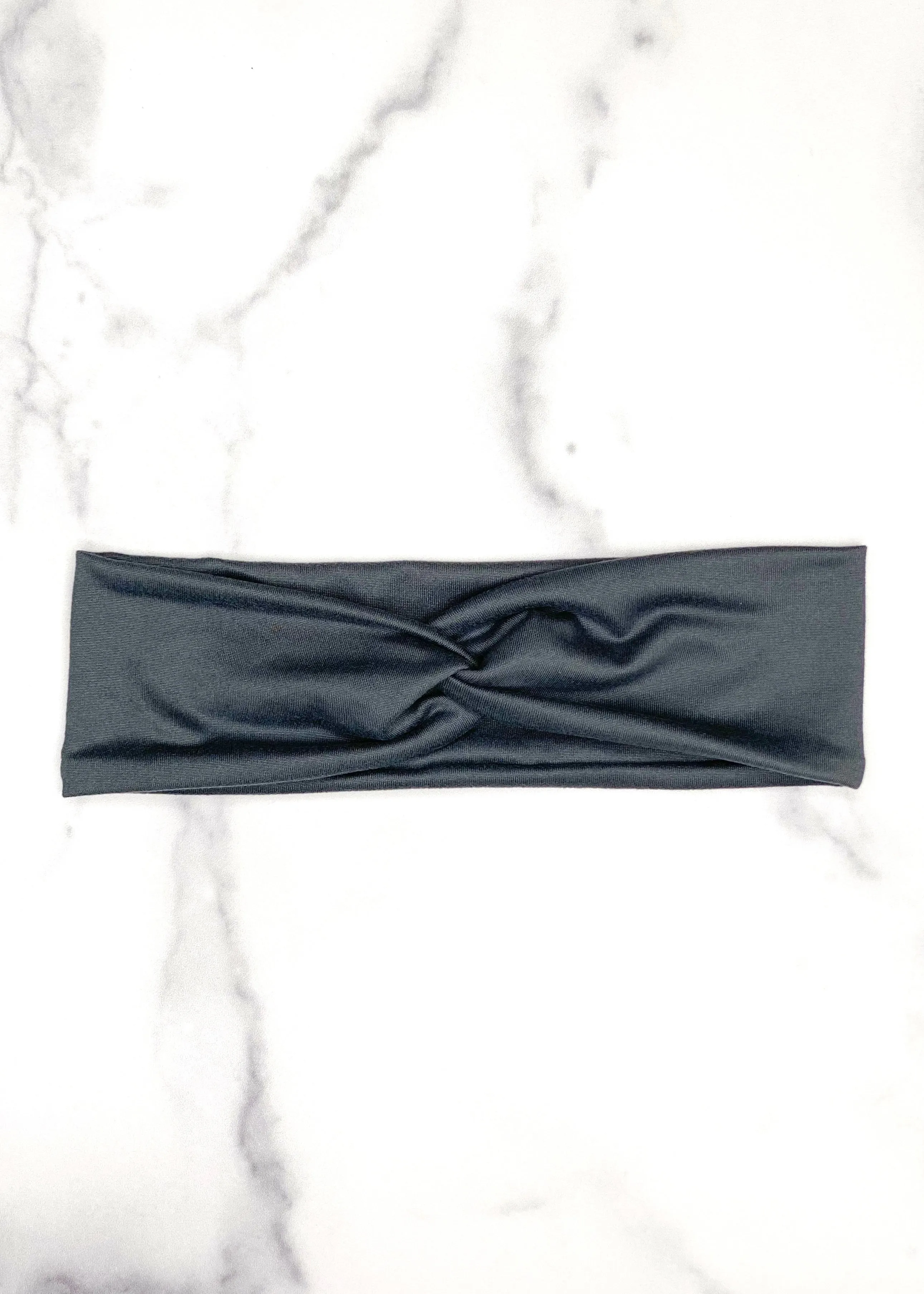 Dark Gray Infinity Headband