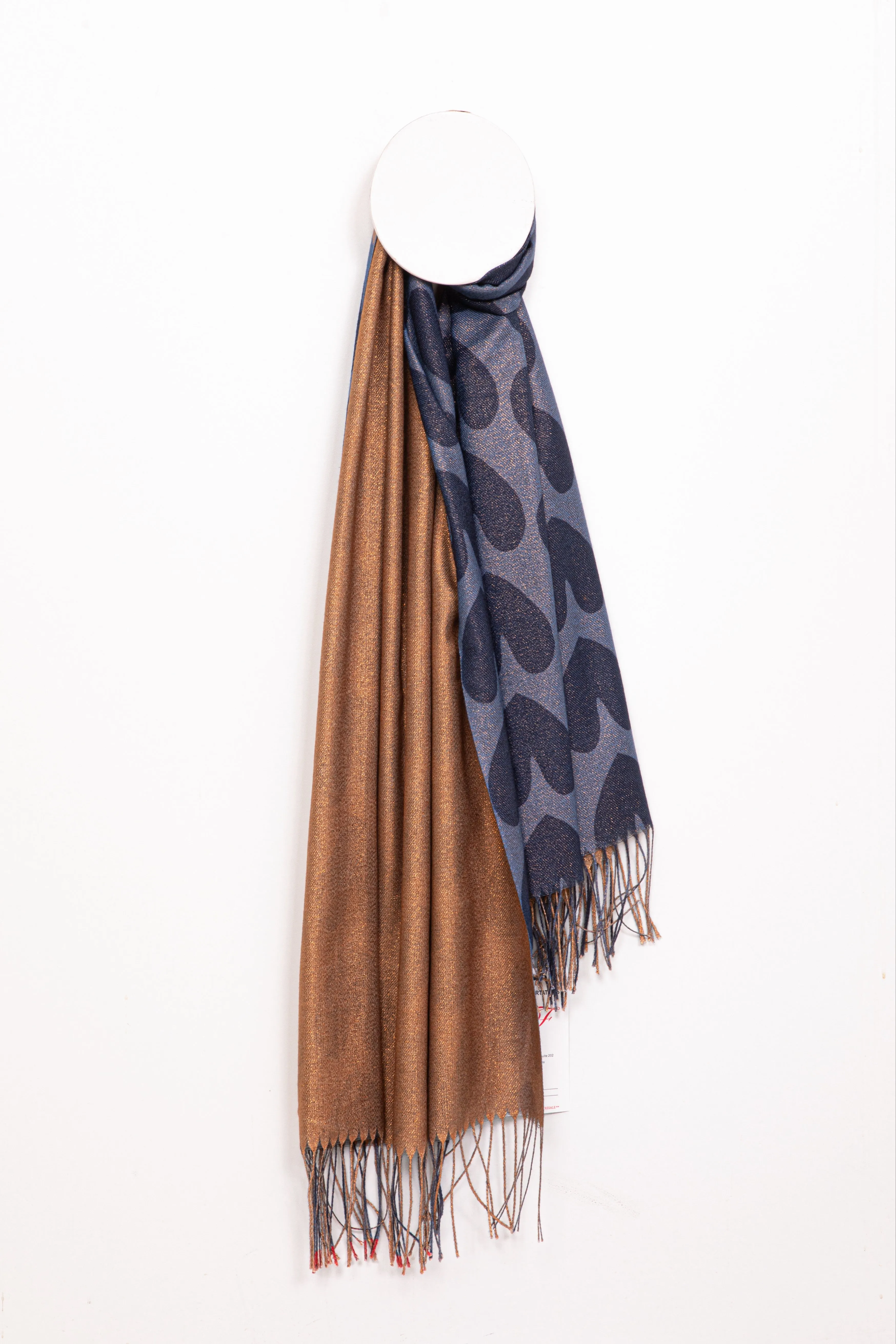 di firenze Heart Print Lightweight Scarf