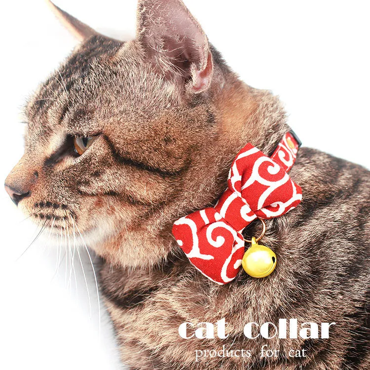 Don Grass Cotton Cat Collar Bowtie