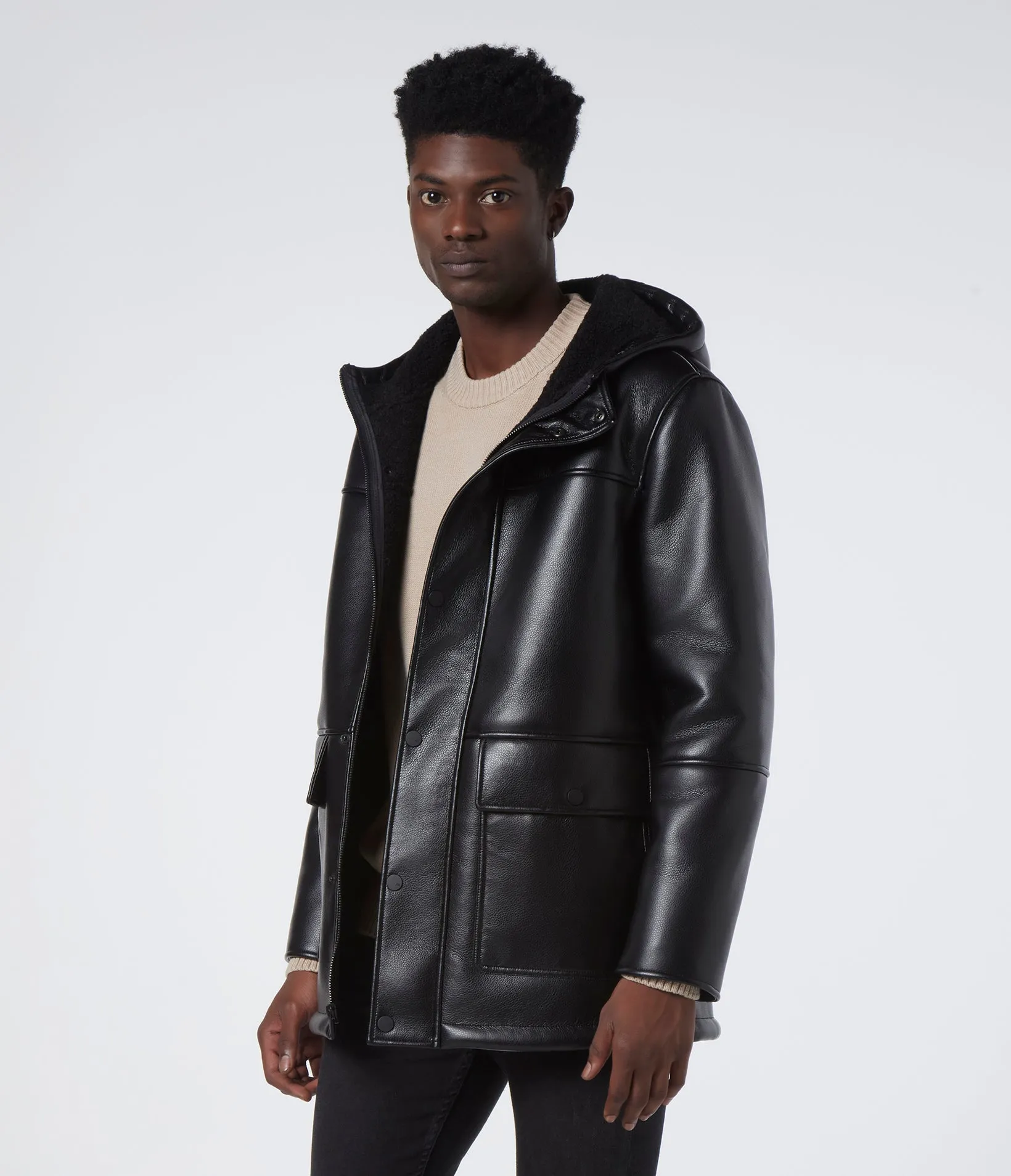 Donohue Faux Shearling Parka