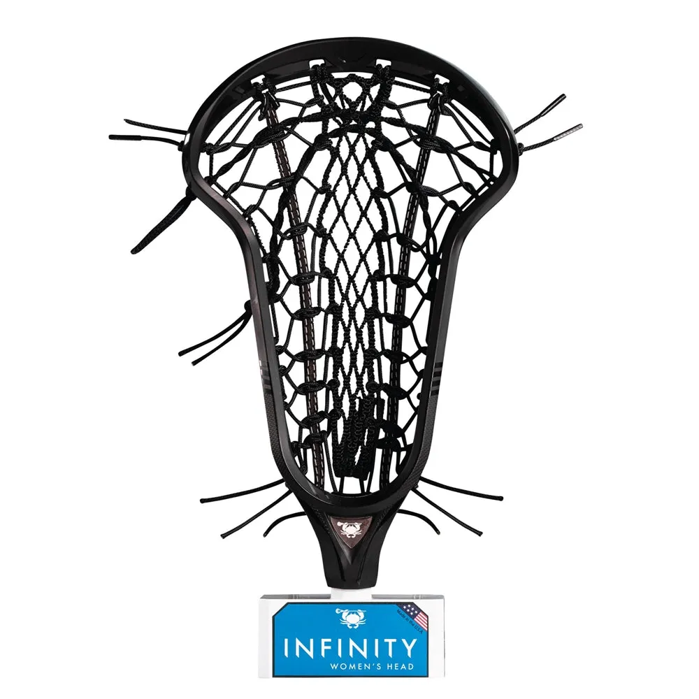 ECD Lacrosse Infinity ELITE Pocket Girls Pre Strung Lacrosse Head