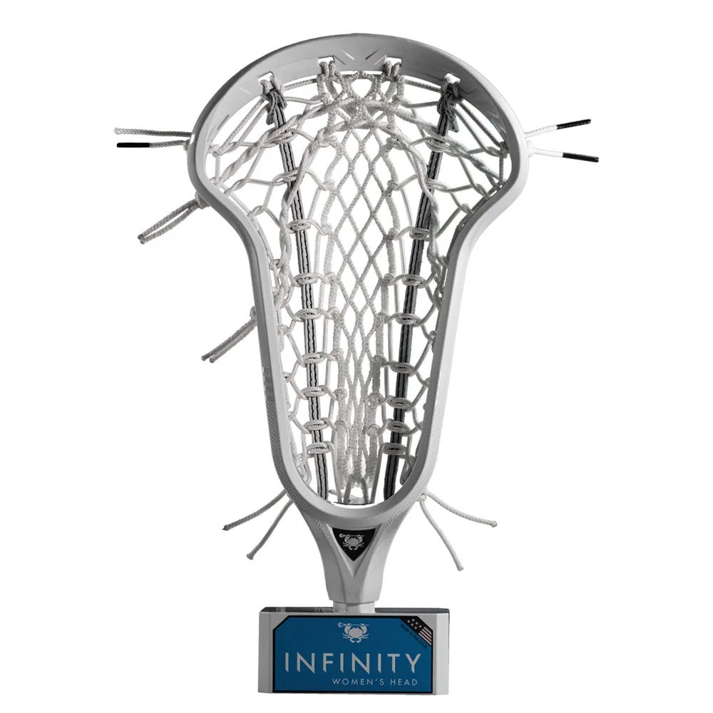 ECD Lacrosse Infinity ELITE Pocket Girls Pre Strung Lacrosse Head