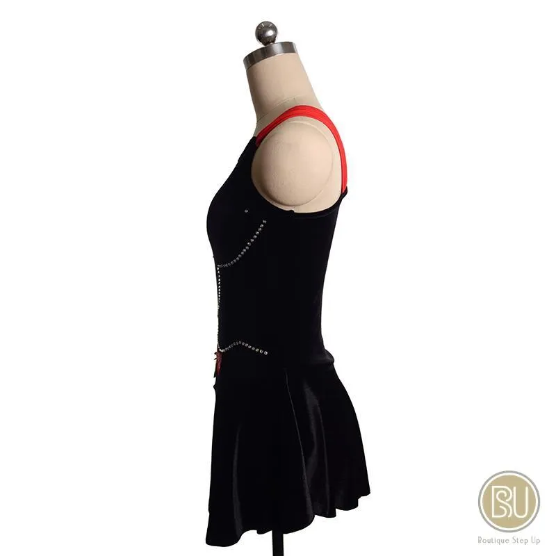 Figure Skating Dress Spanish Theme Sleeveless BSU140322