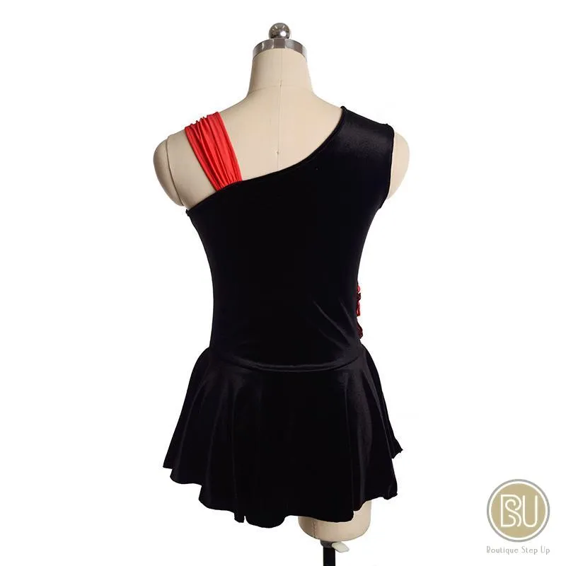 Figure Skating Dress Spanish Theme Sleeveless BSU140322