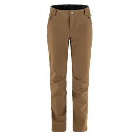 Fjallraven Womens Abisko Winter Stretch Trousers Wood Brown