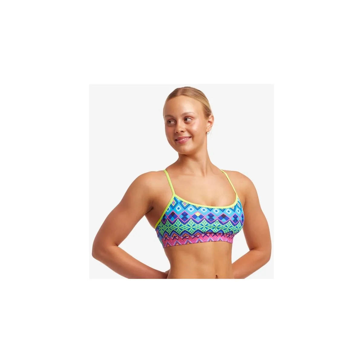 Funkita Swim Crop Bikini Top