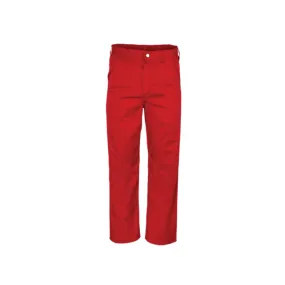 JONSSON POLYCOTTON WORK TROUSERS COLOUR-RED SIZE-34