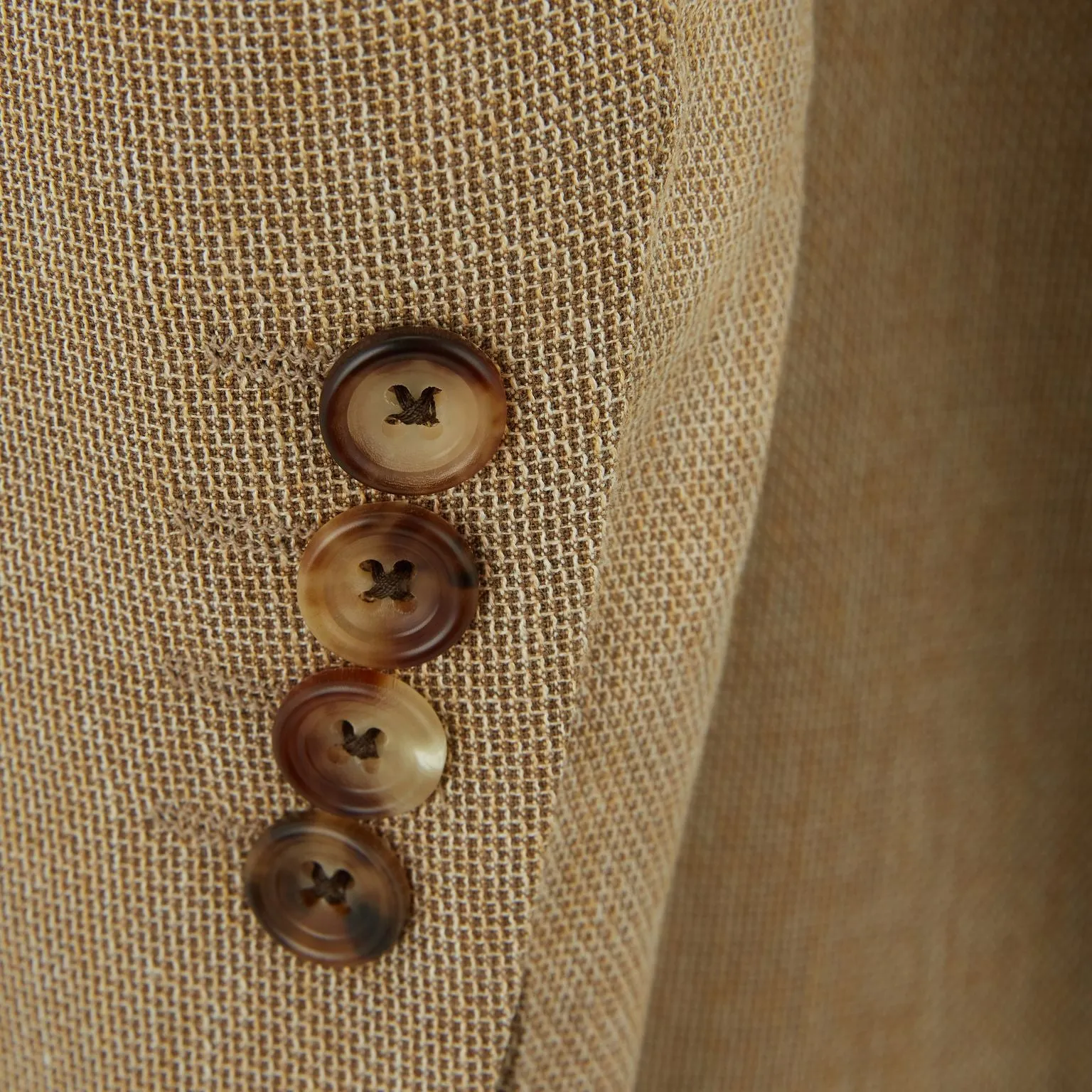 Kenwood Beige Textured Suit