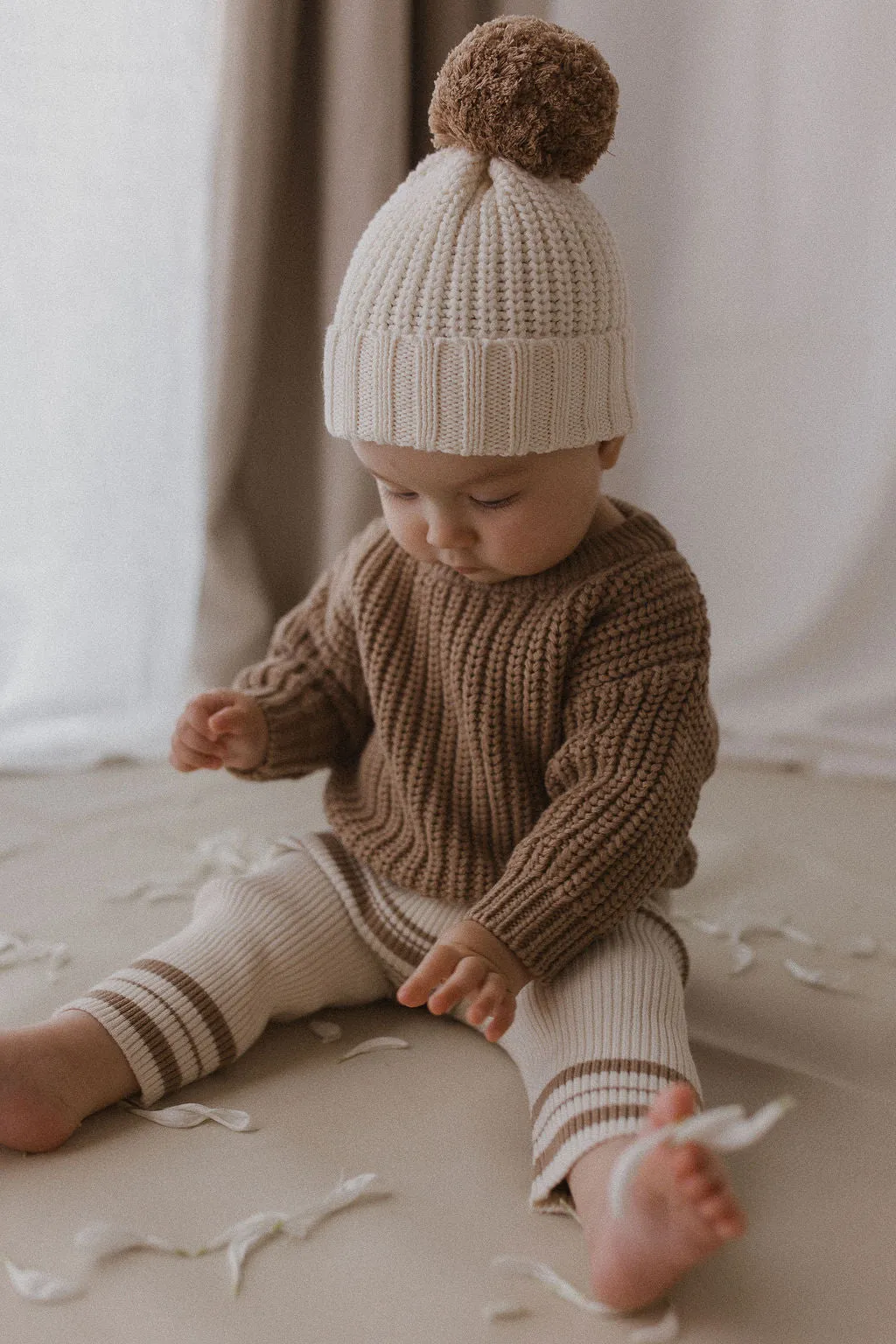 Knit Beanie | Natural-Cedar