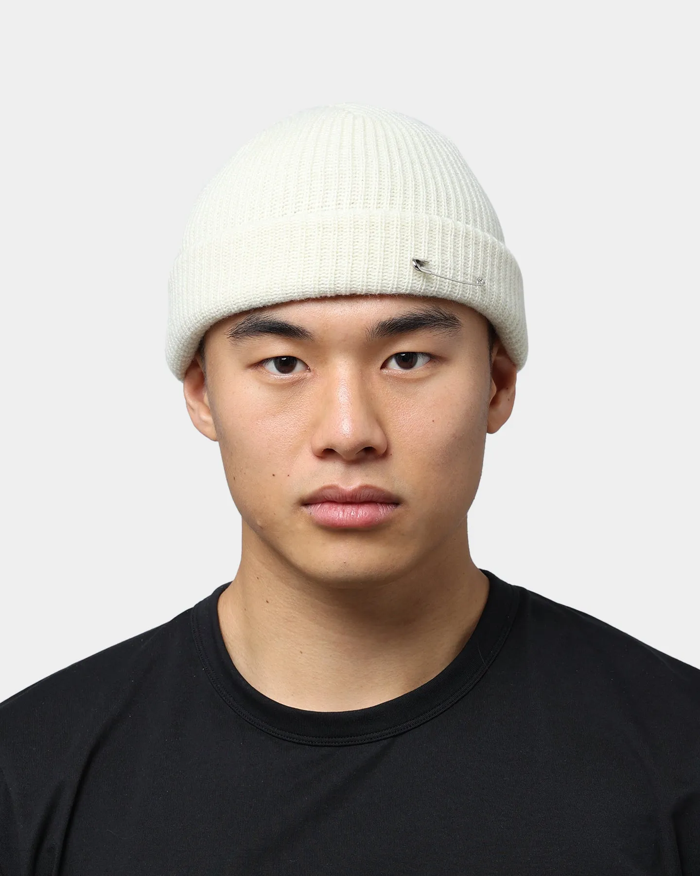 Loiter Pin Sailor Beanie Off White