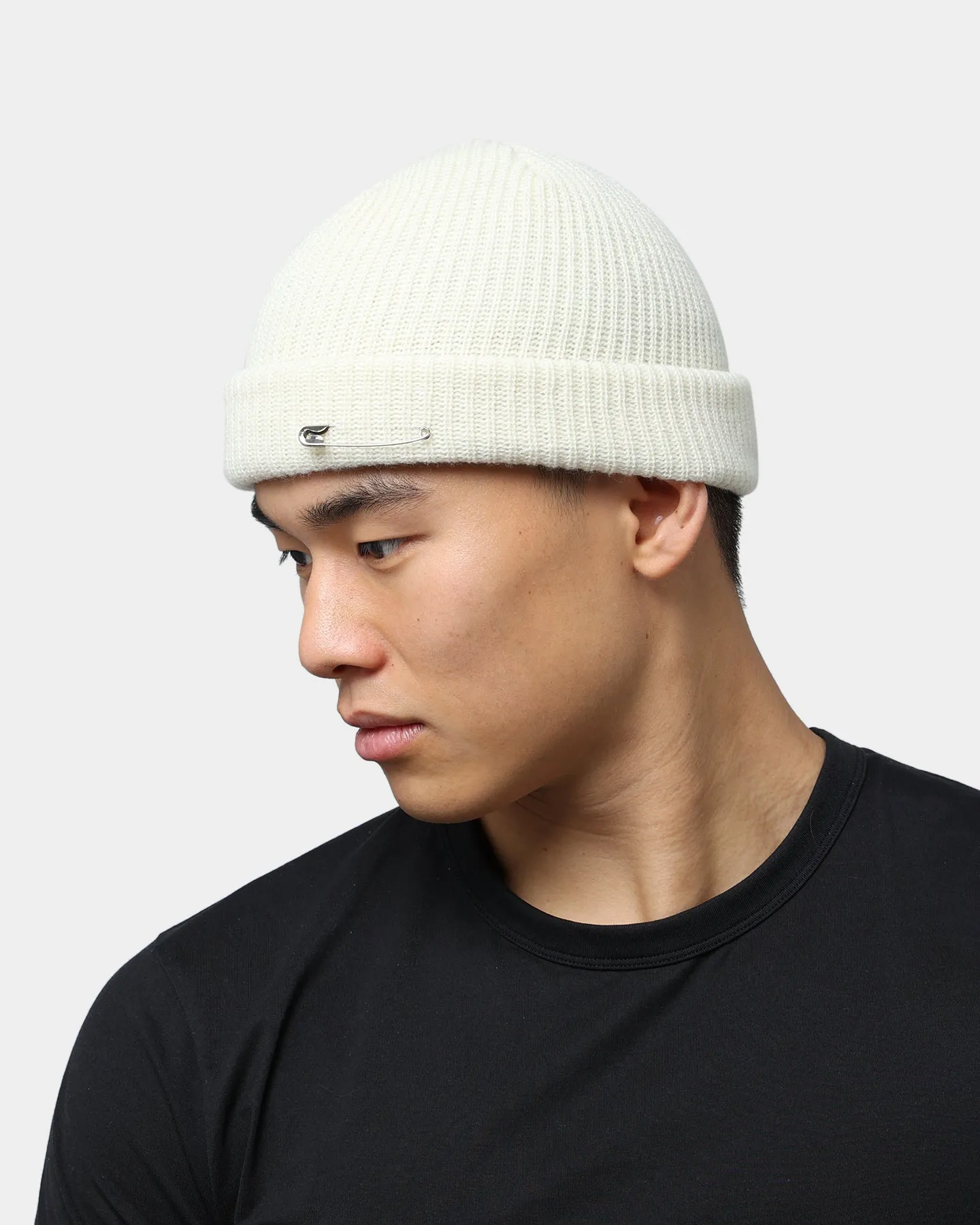 Loiter Pin Sailor Beanie Off White