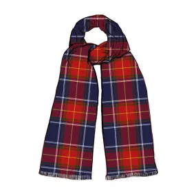 Luxury Lightweight Scarf in Chinese Scottish Tartan