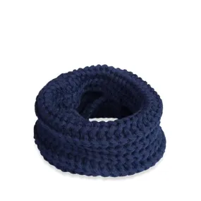 Navy Infinity Scarf