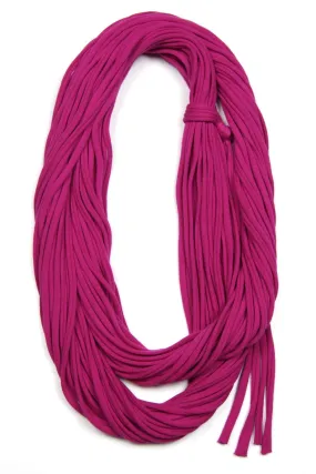 Necklush Infinity Scarf / Raspberry Red / Unisex