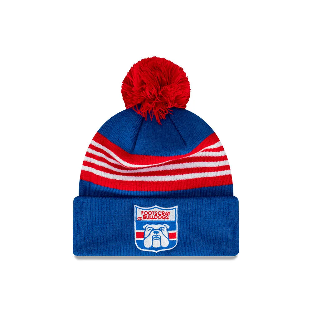 New Era Beanie AFL 2024 Heritage Team Western Bulldogs