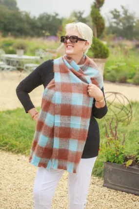 NICCI - THICK WINTER SCARF RMD202106-06