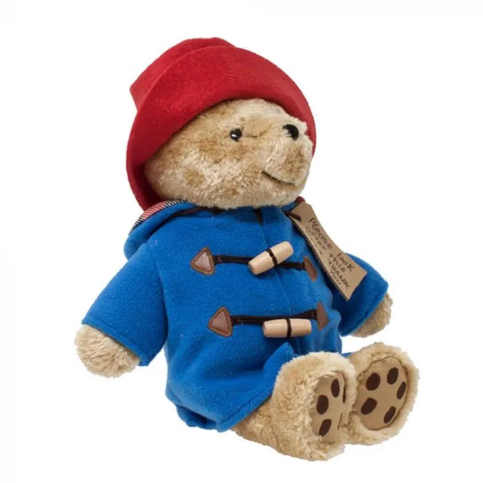 PADDINGTON BEAR SITTING SOFT TOY 21CM