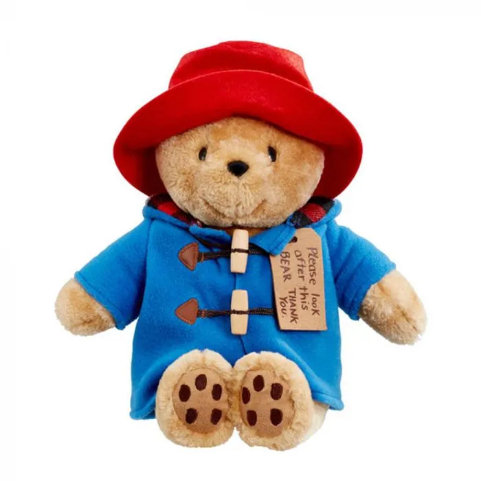 PADDINGTON BEAR SITTING SOFT TOY 21CM