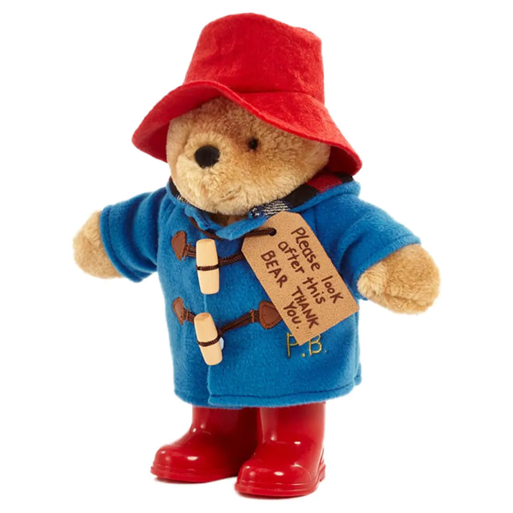 Paddington with Boots and Blue Coat 22cm Baby Toddler Soft Toys 10m 