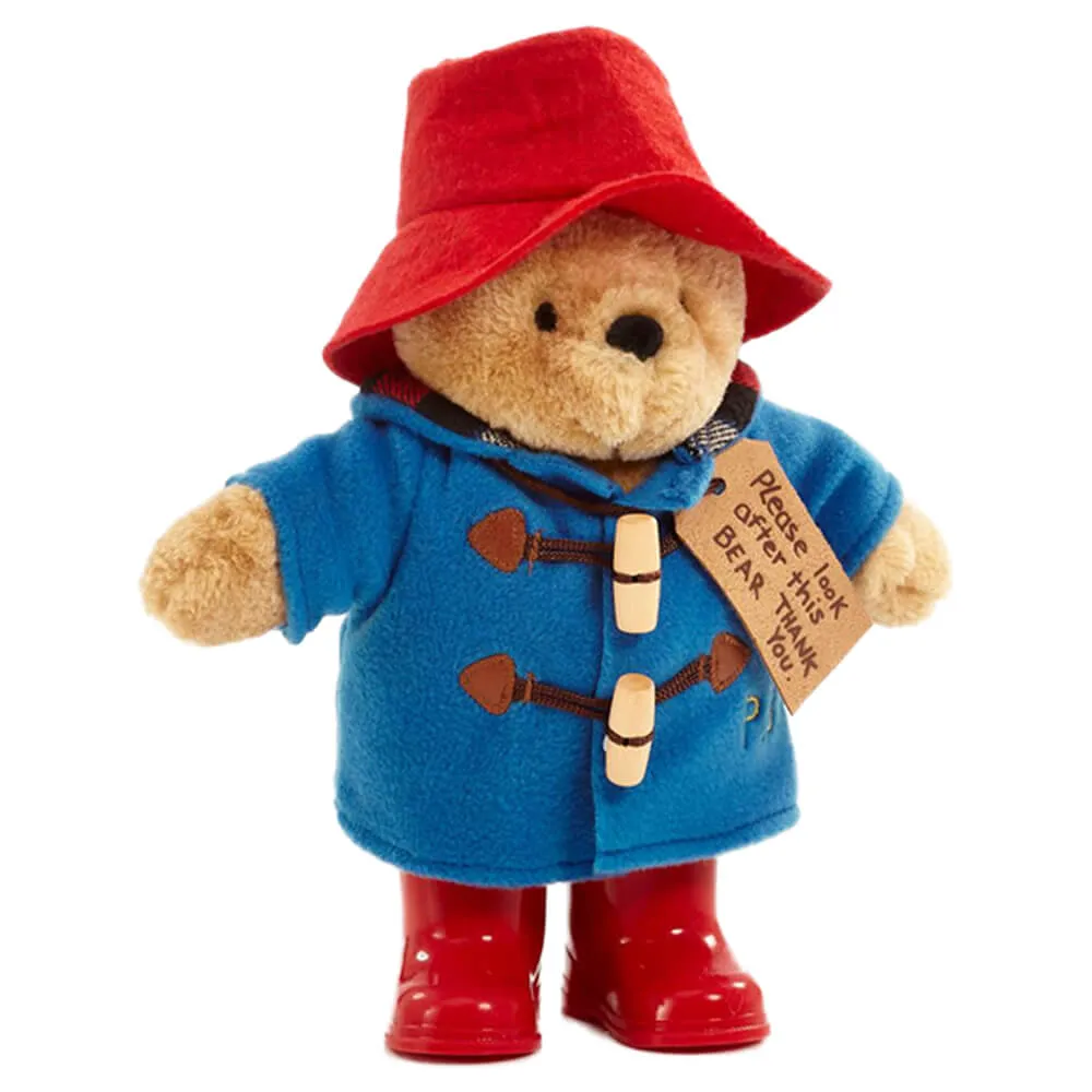 Paddington with Boots and Blue Coat 22cm Baby Toddler Soft Toys 10m 