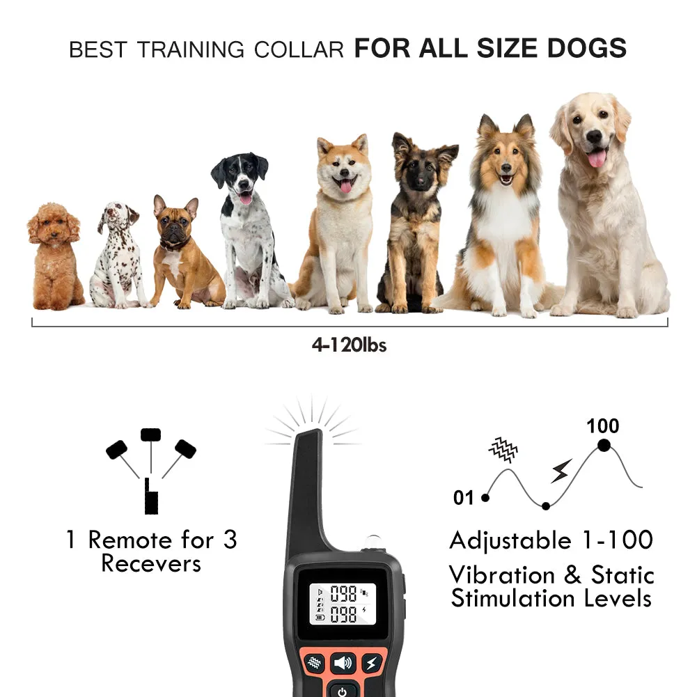 PD 529 Dog Remote Training Collar With Shock