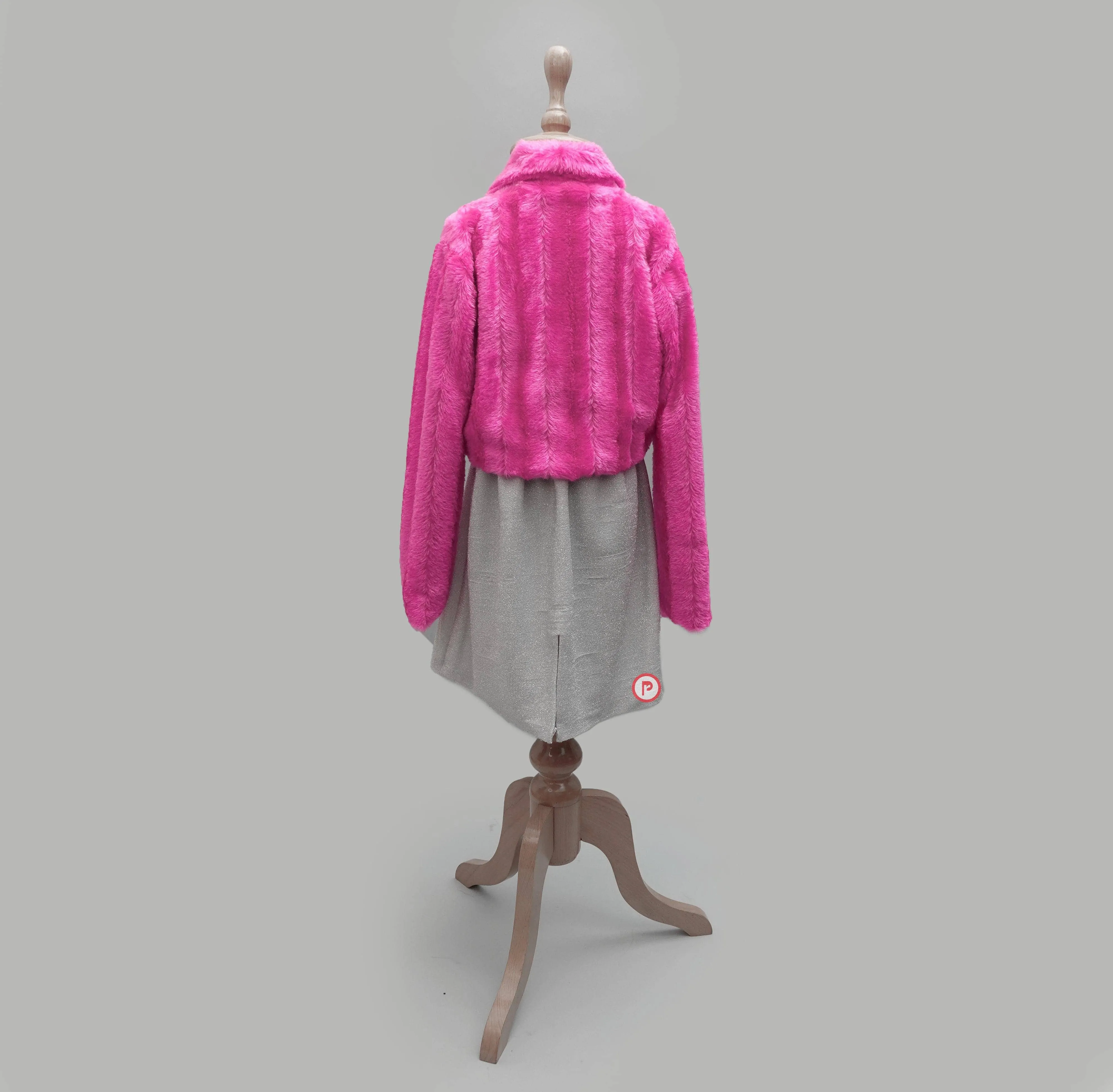 Pink Fur Jacket