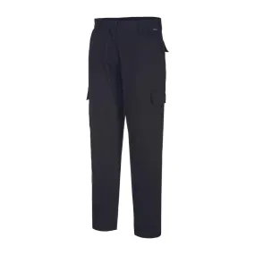 Portwest Eco Women's Stretch Cargo Trousers Black Size 18