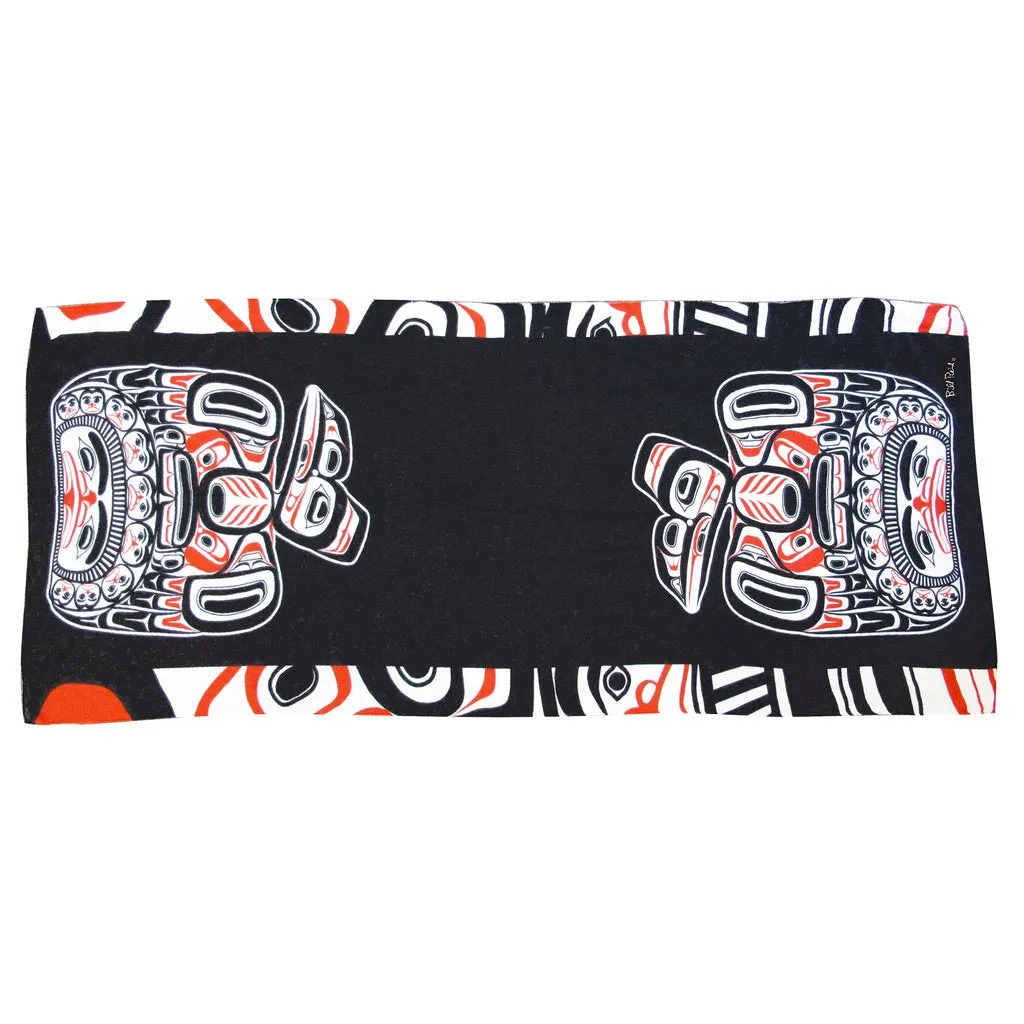 "Children of the Raven" Scarf by Haida Native Artist Bill Reid