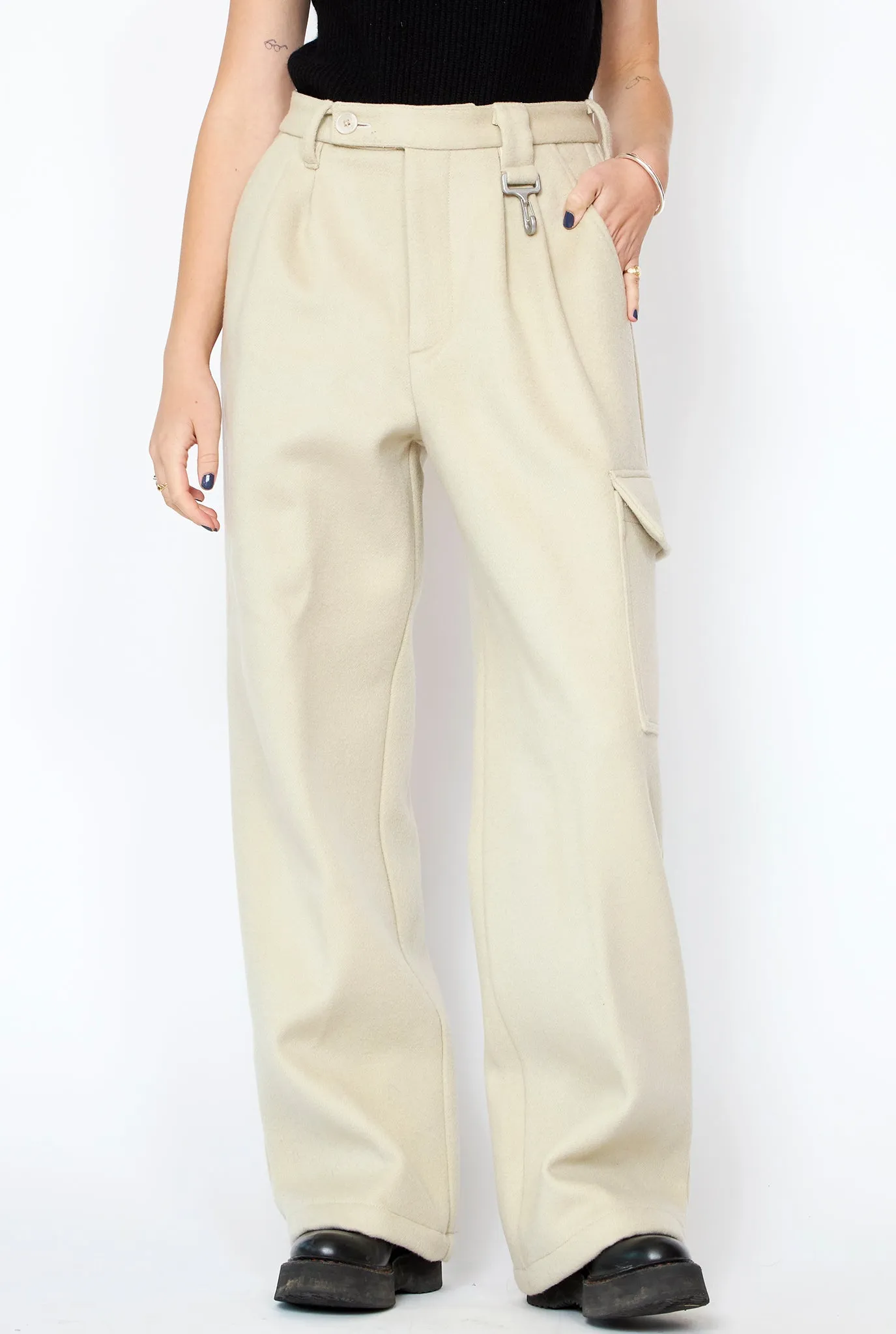 REESE COOPER Pleated Trouser