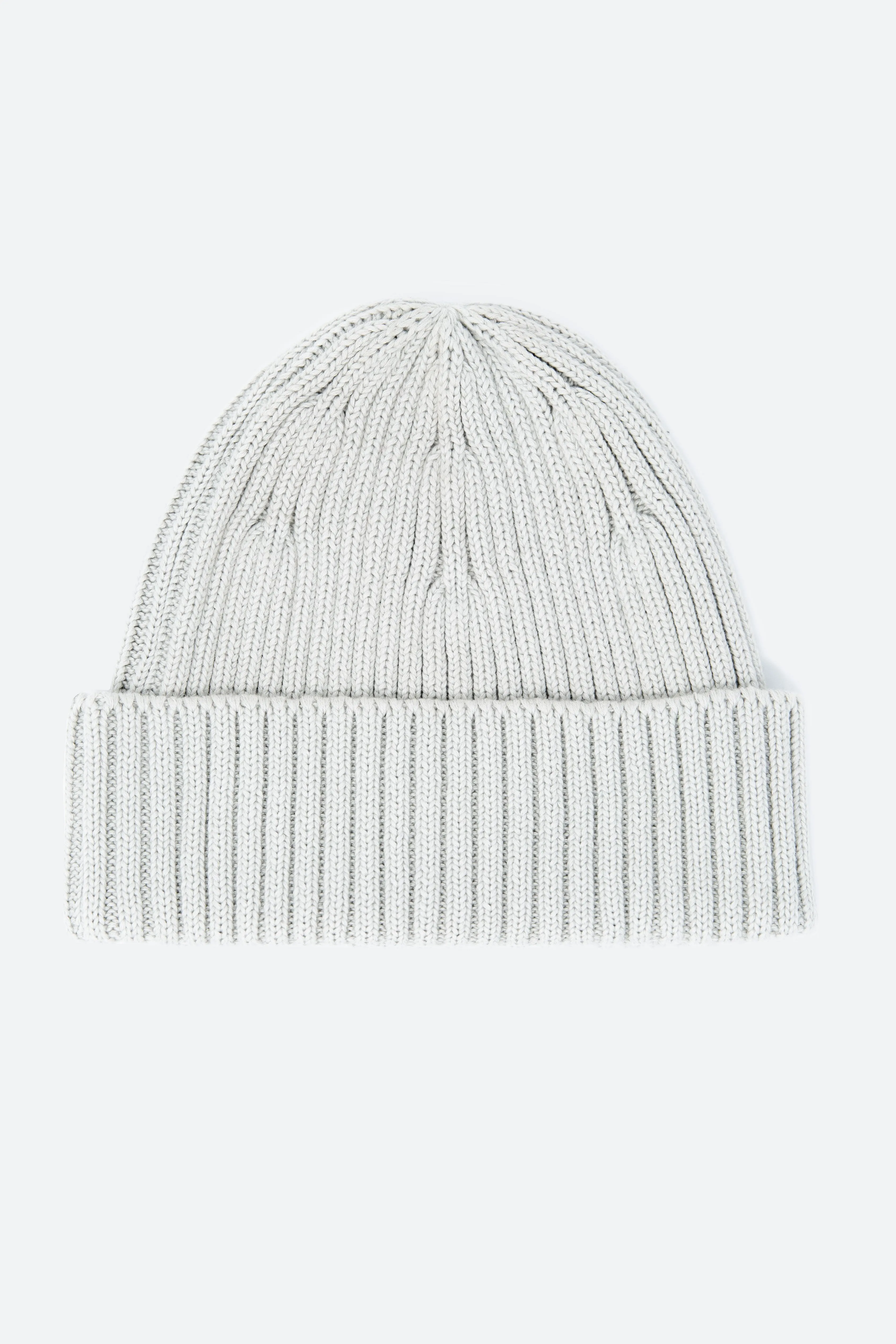 Ribbed Beanie - Grey