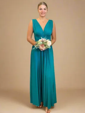 Teal Convertible Infinity bridesmaid dress Express NZ wide