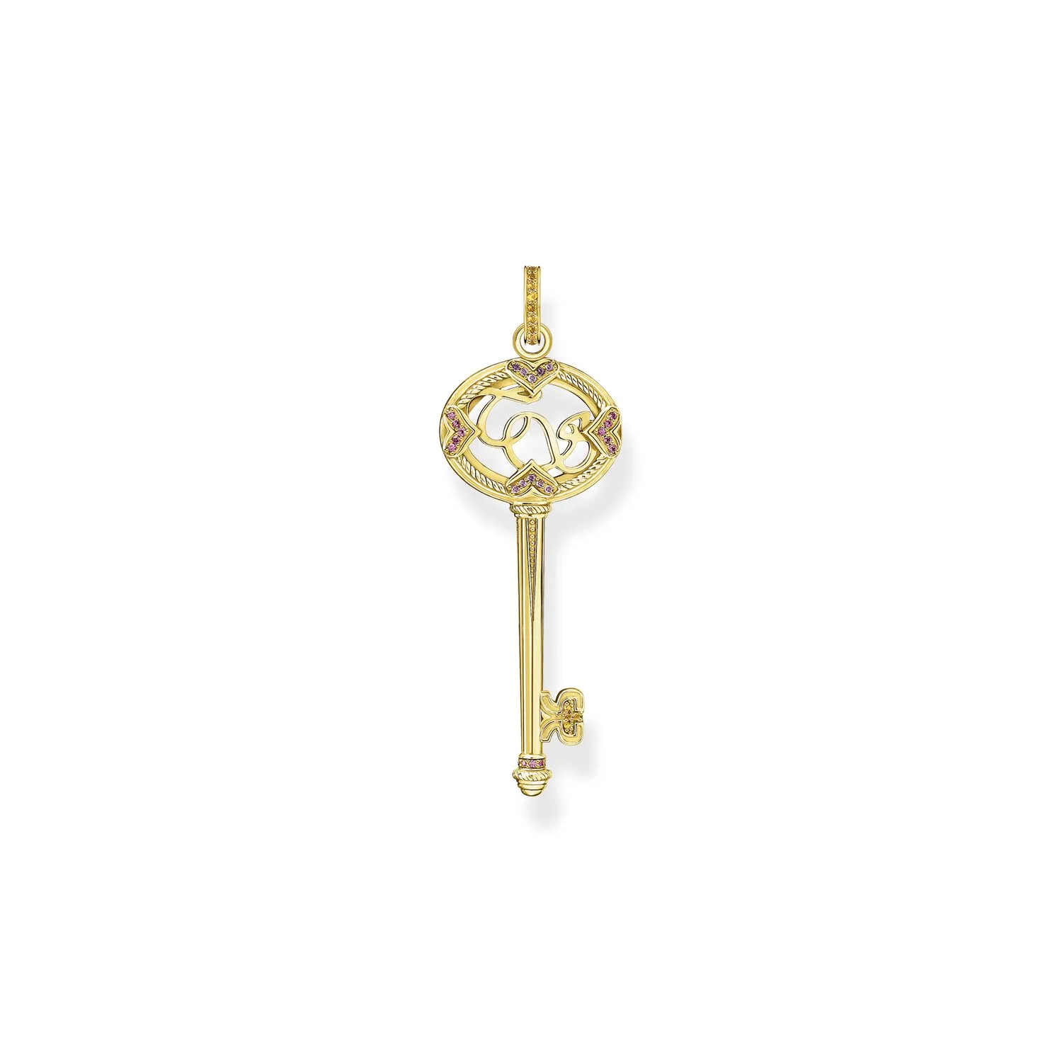 Thomas Sabo Pendant Key Gold