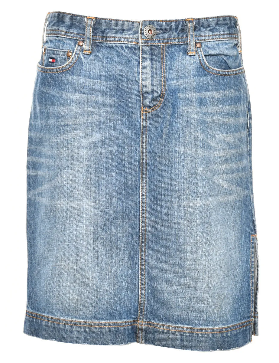 Tommy Hilfiger 1990s Denim Skirt - S