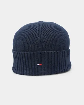 Tommy Jeans Essential Rib Short Beanie Tommy Navy