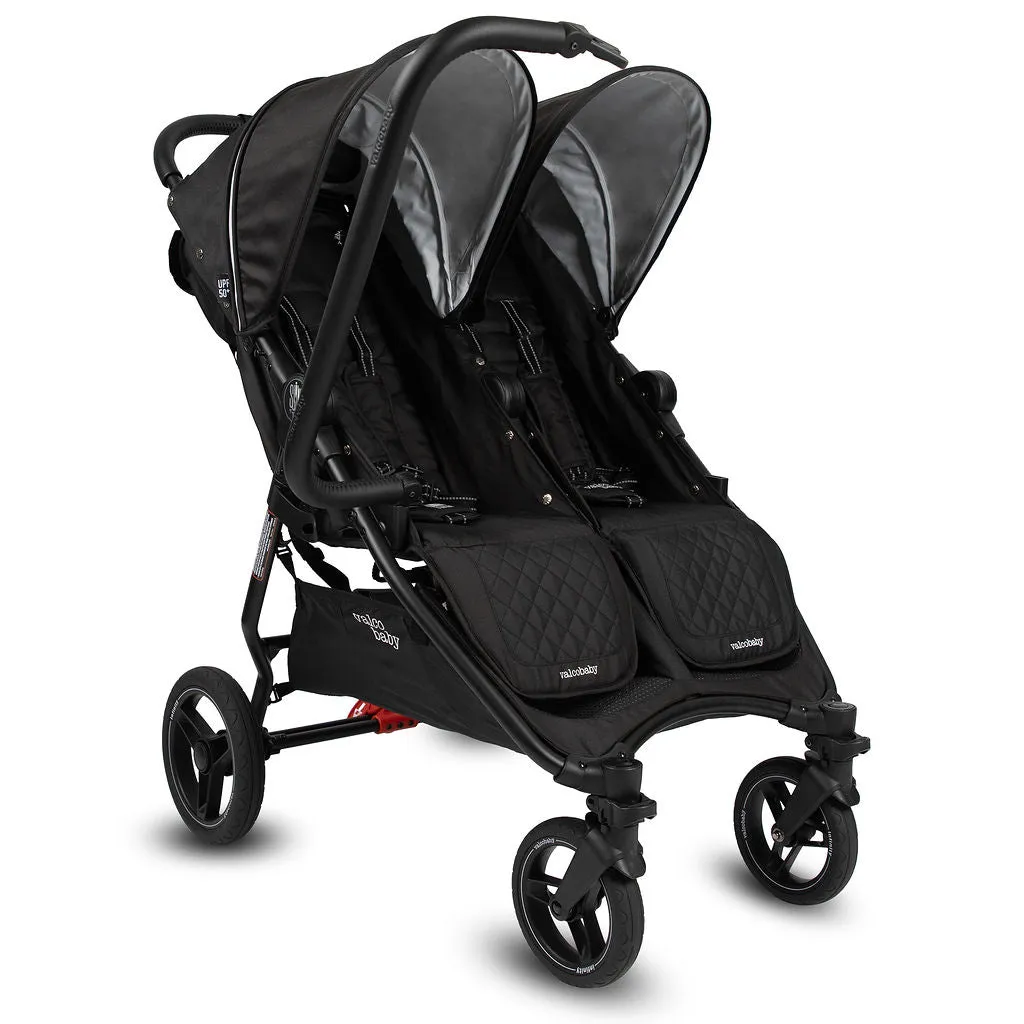 Valco Baby Slim Twin Double Stroller With Bumper Bar - Sport Edition